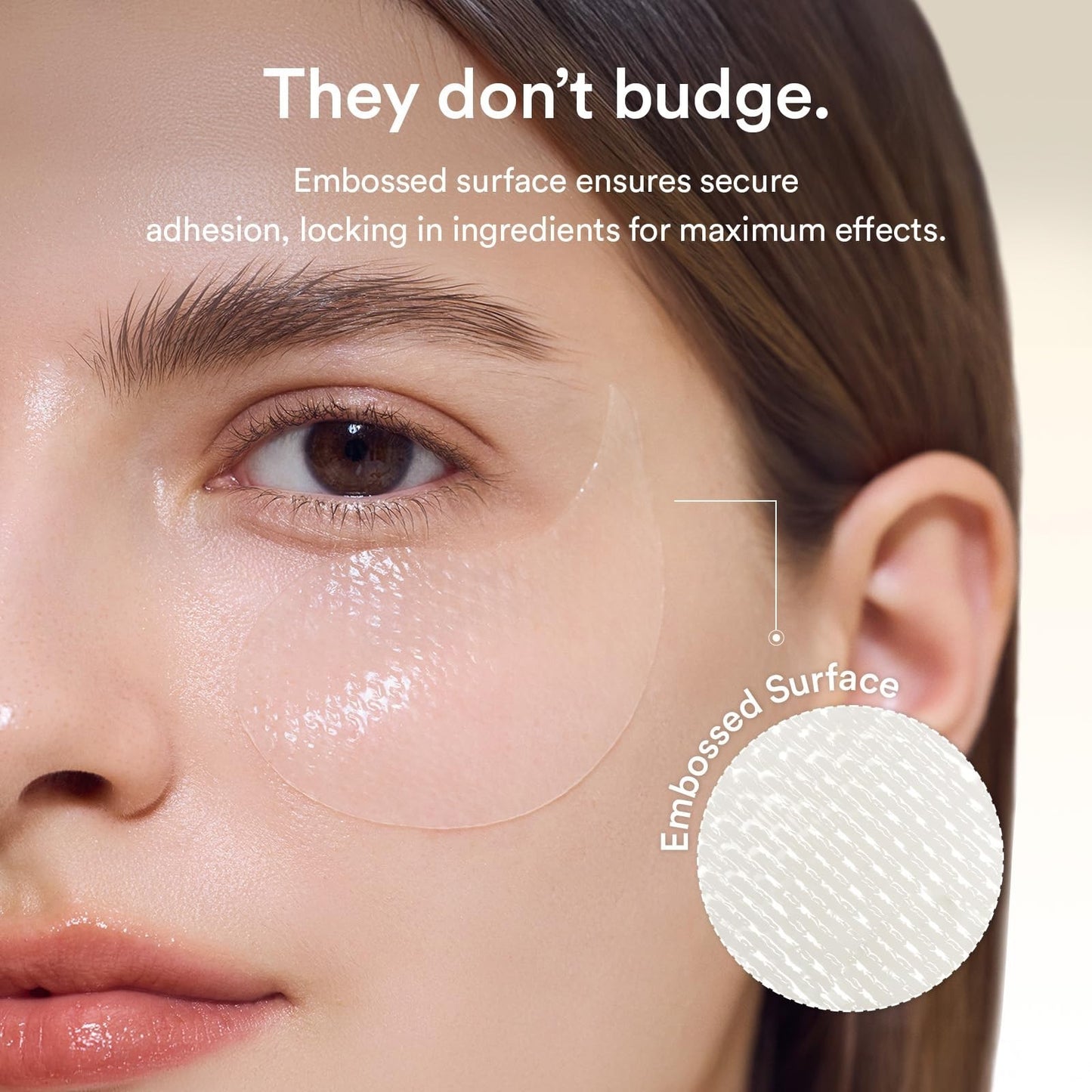 Vegan Collagen Eye Patches for Wrinkles & Fine Lines, Jericho Rose Jelly, 60 Cou5