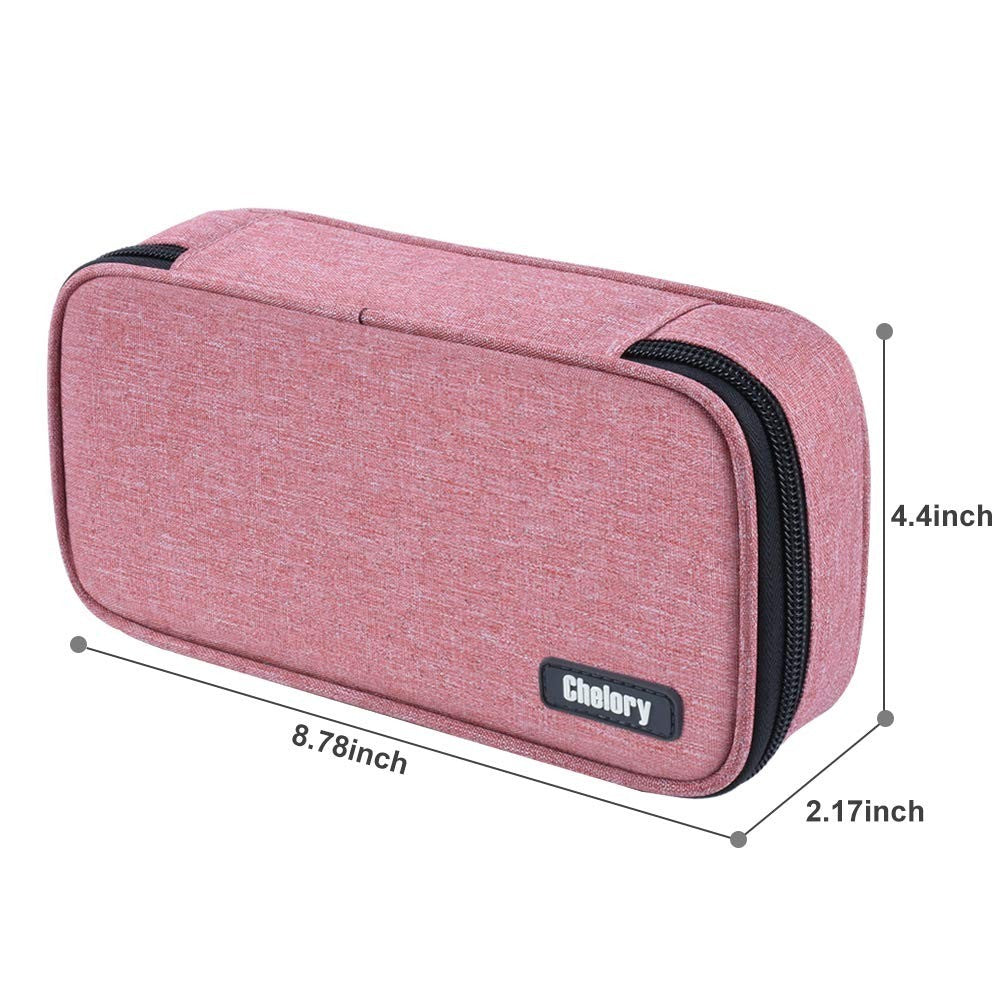 Large Capacity Pencil Case   Versatile Storage Pouch for Pens, Markers & Makeup4