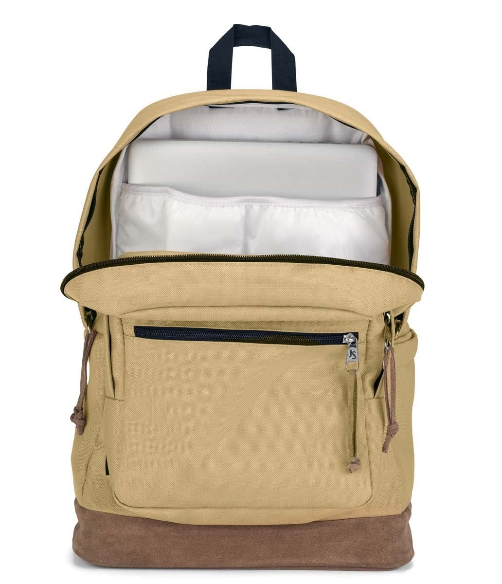 Durable Daypack Backpack with Padded 15" Laptop Sleeve & Water Bottle Pocket   C4