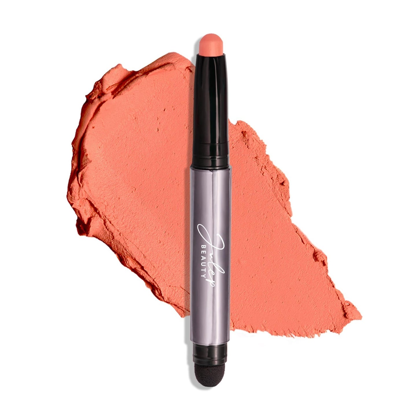 Crème-to-Powder Eyeshadow Stick - Papaya Matte, Long-Lasting, Easy Blend, Waterp1