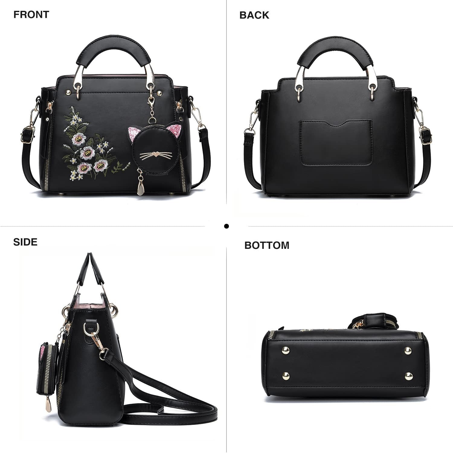 Stylish Women's Crossbody Handbags, Satchel Shoulder Bags & Small Totes4