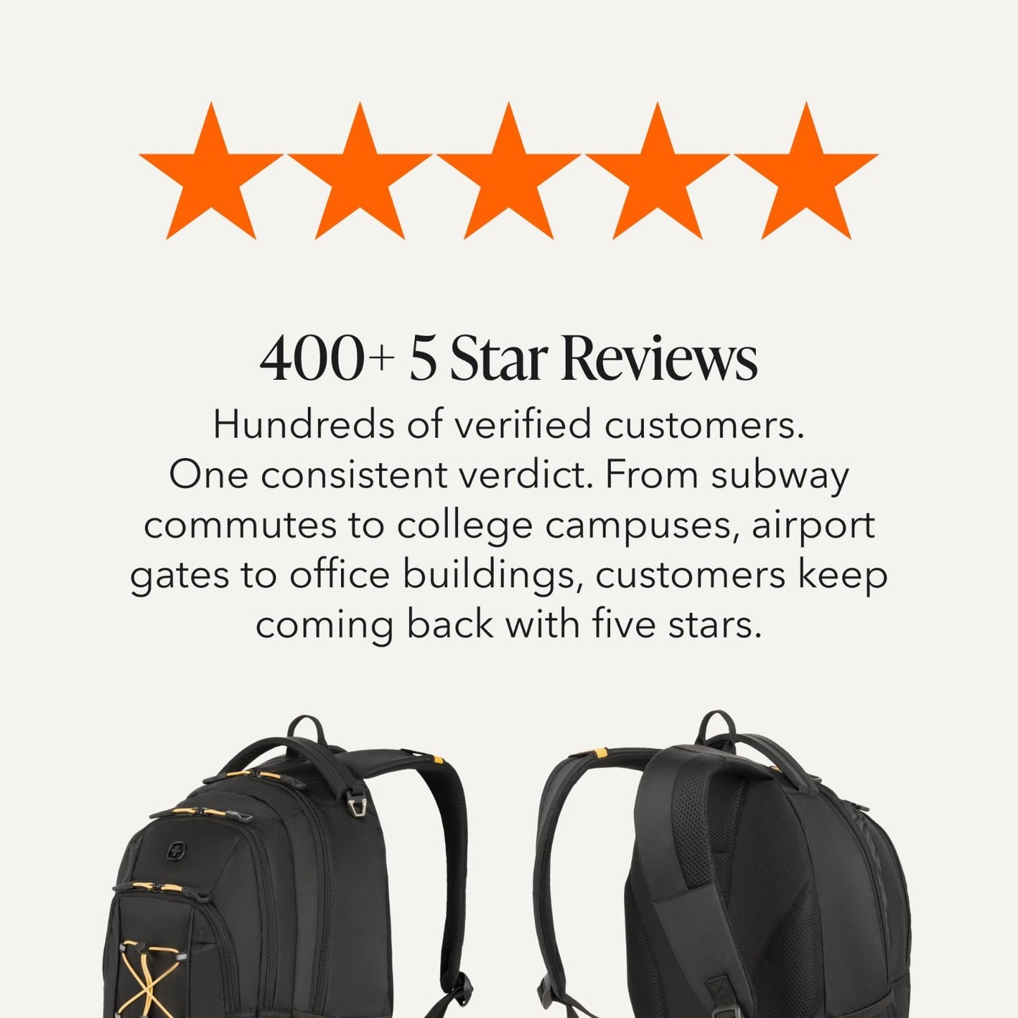 13 Inch Laptop Backpack, Airflow Back Panel, Reflective Accents, Bungee System,7