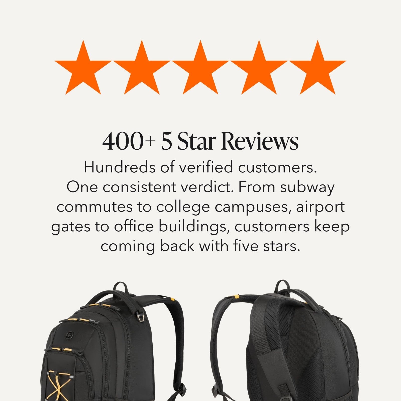 13 Inch Laptop Backpack, Airflow Back Panel, Reflective Accents, Bungee System,7