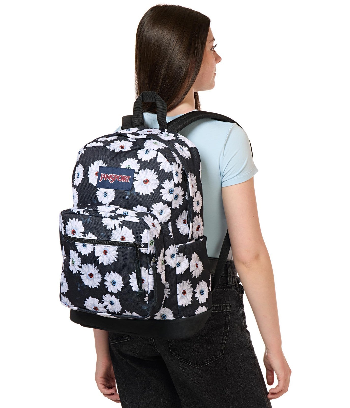 Durable Daypack Backpack with Padded 15" Laptop Sleeve & Water Bottle Pocket   E8