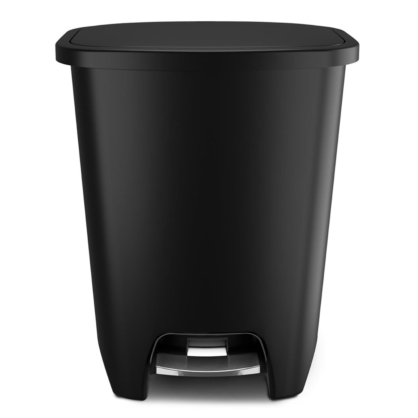 20 Gallon Kitchen Trash Can with Clorox Odor Control, Hands-Free Pedal, Black1