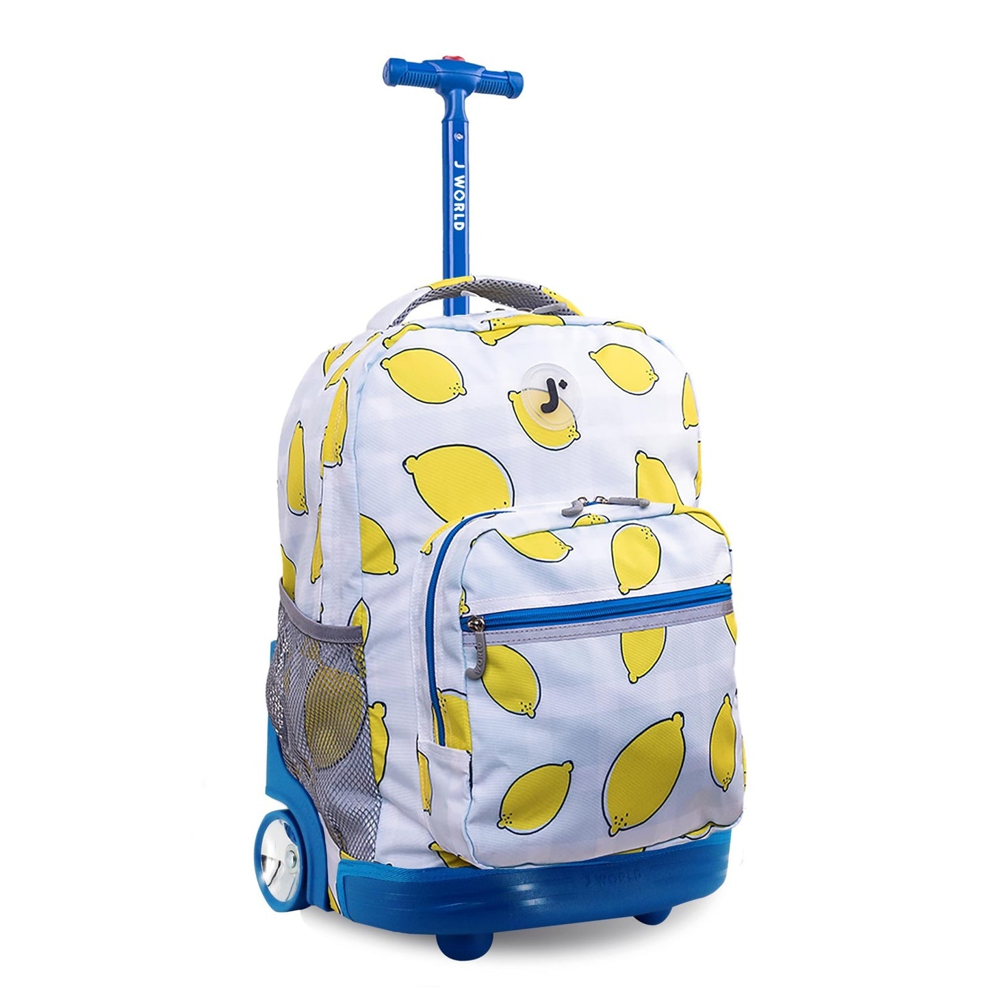 Kids Rolling Backpack with Wheels, 18" School Bookbag for Girls & Boys, Lemona0