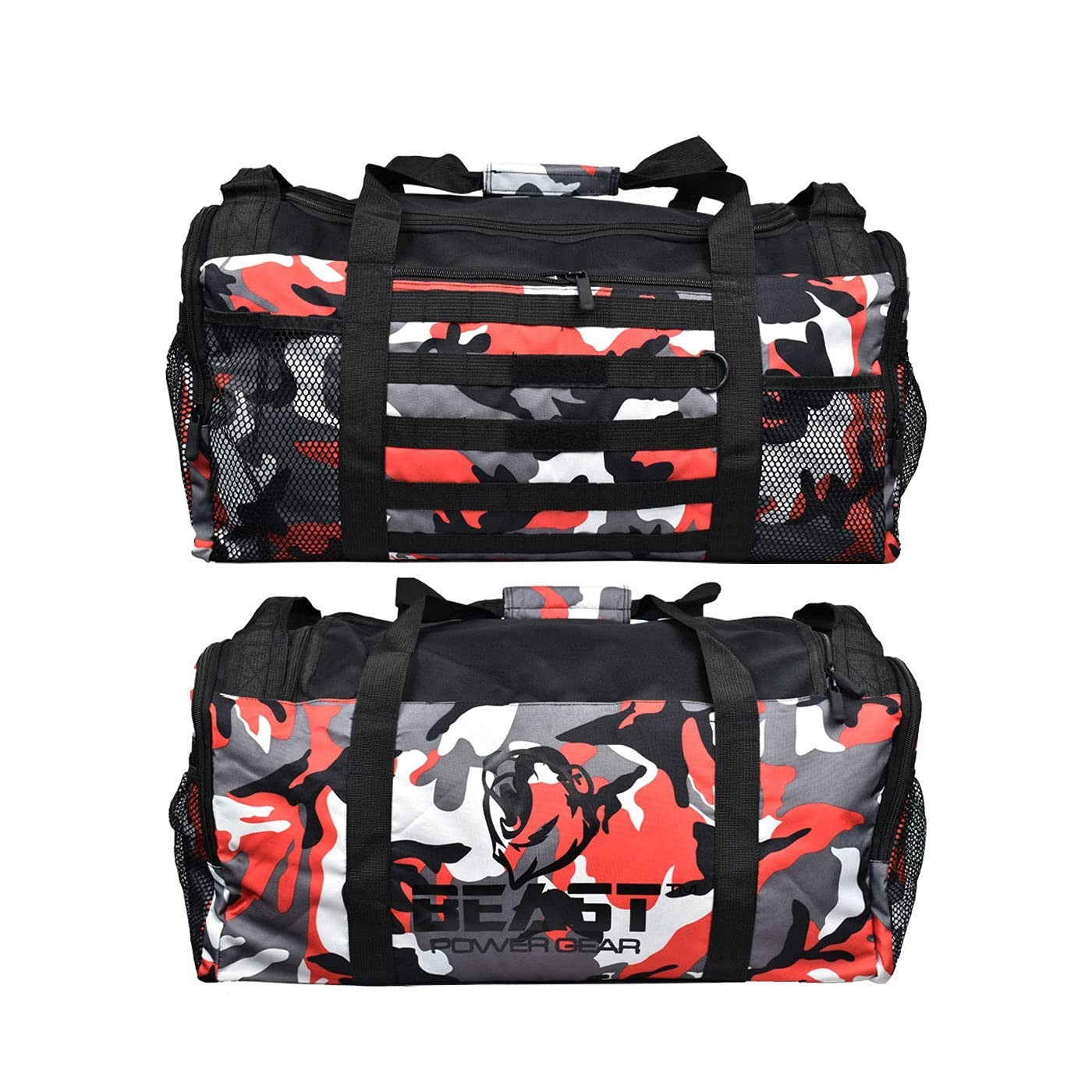 Versatile Gym Duffle Bag for Workout, Boxing & MMA - Shoes Compartment, Adjustab1