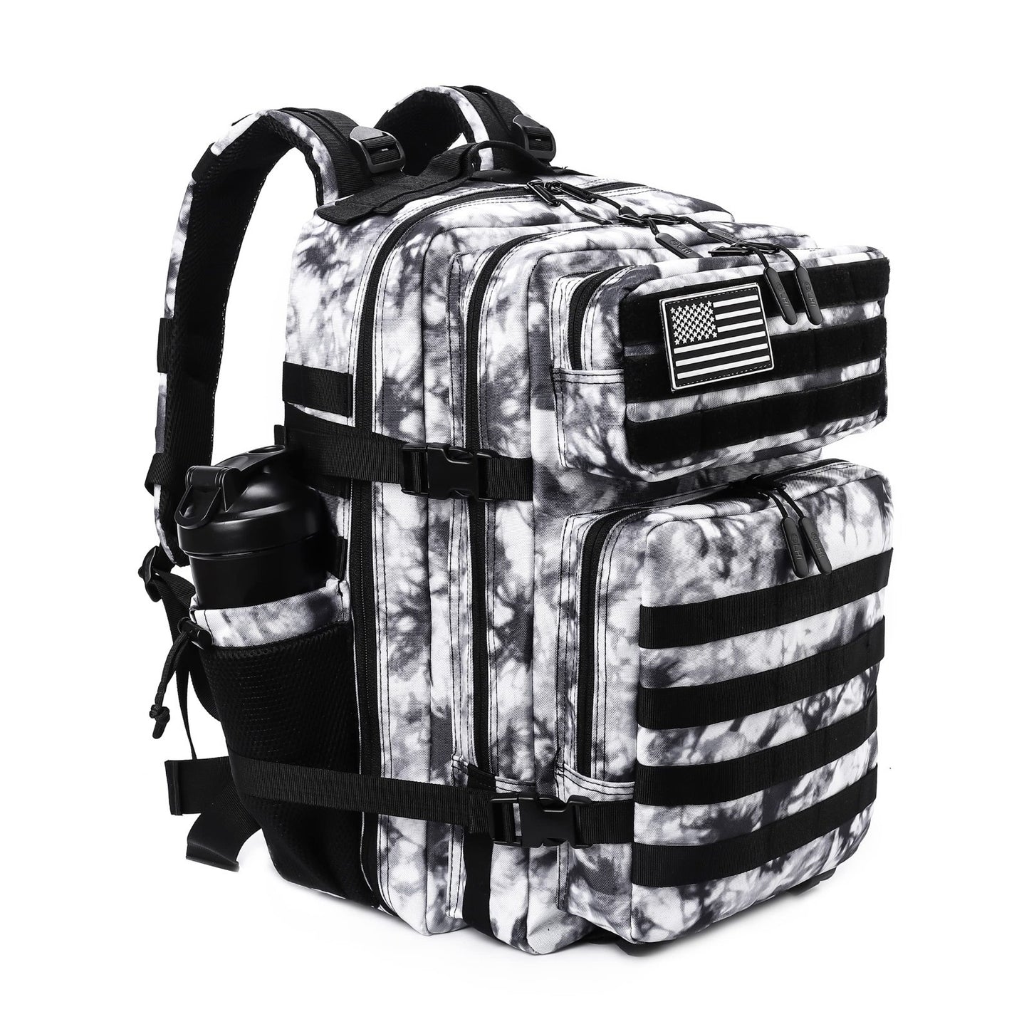 Tactical 45L Military Backpack for Men & Women   3 Day Assault Rucksack, Molle S1