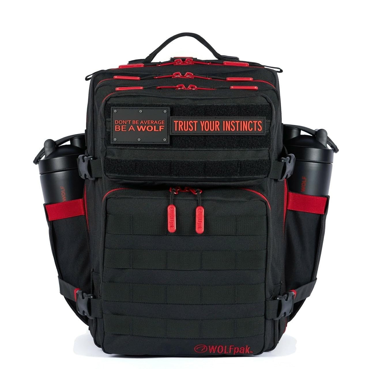 Durable 35L Waterproof Gym Backpack   MOLLE Webbing, Laptop Pocket, 1000D Oxford1