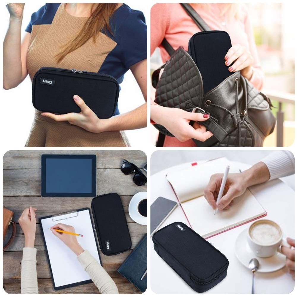 Large Capacity Pencil Case   Versatile Storage Pouch for Pens, Markers & Makeup5