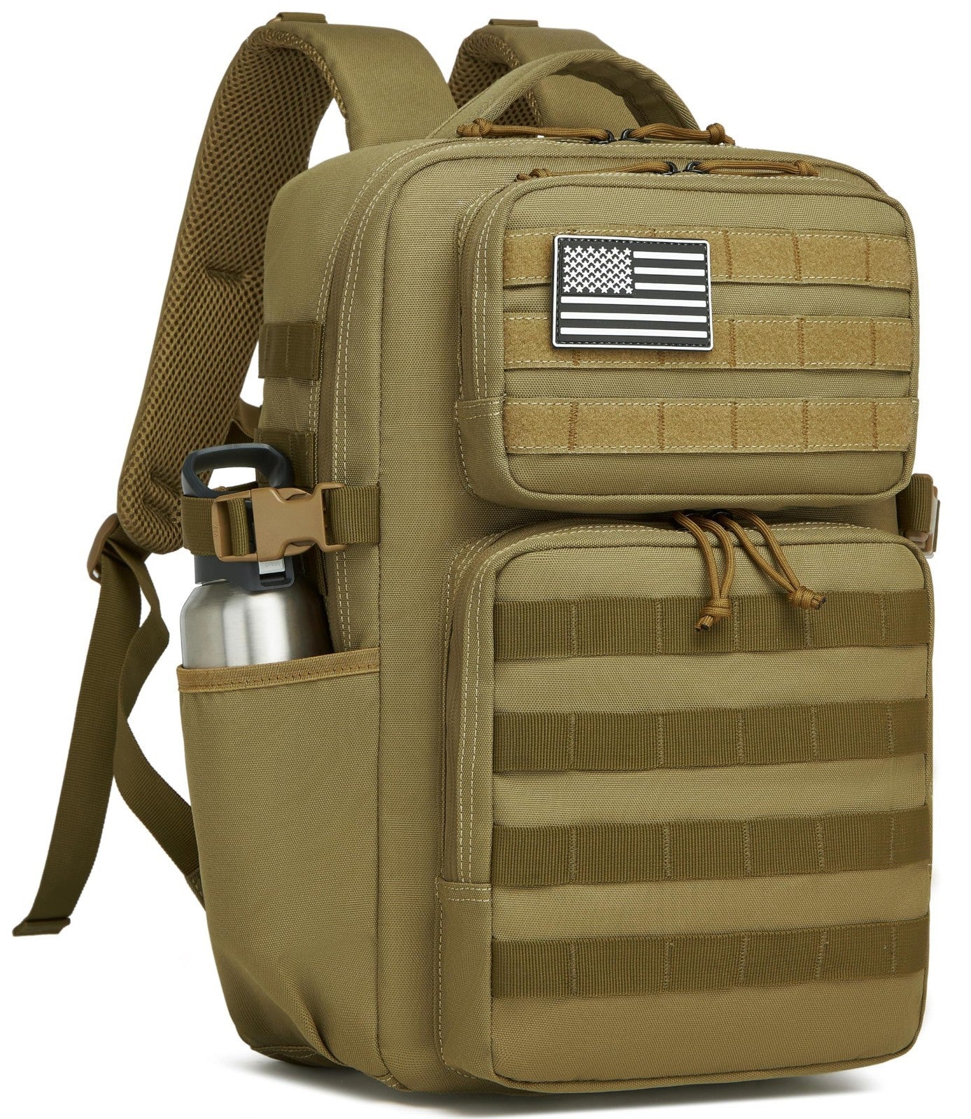Waterproof Military Tactical Backpack   3 Day Assault Molle Daypack with Bottle1