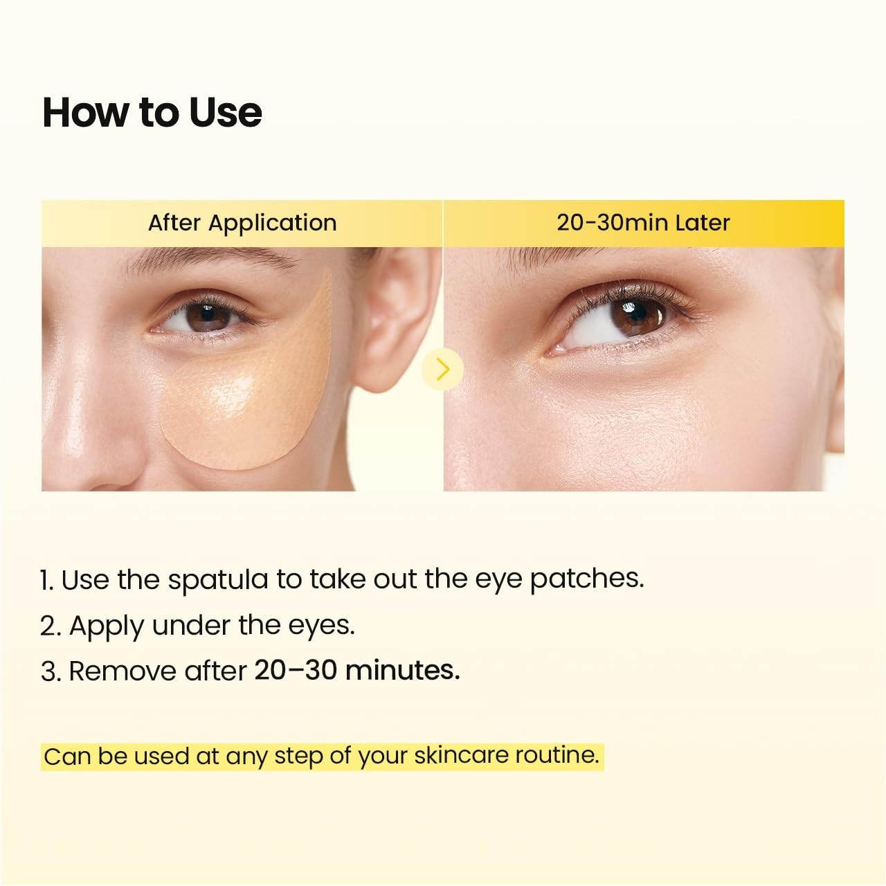Niacinamide Eye Patches for Dark Circles & Dull Skin, 60 Count | Travel Essentia6
