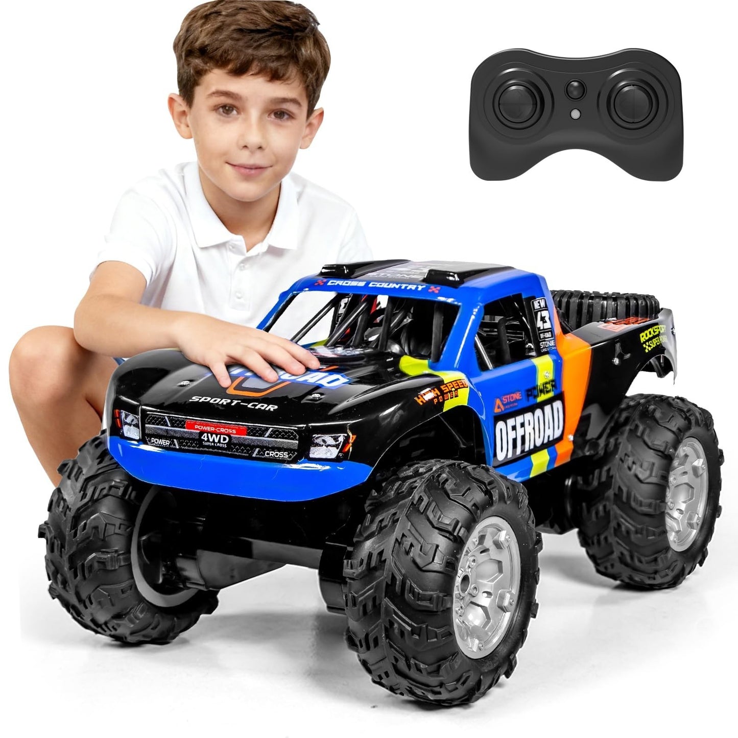 Here’s an optimized eBay title for the product:"Amphibious Remote Control Car1