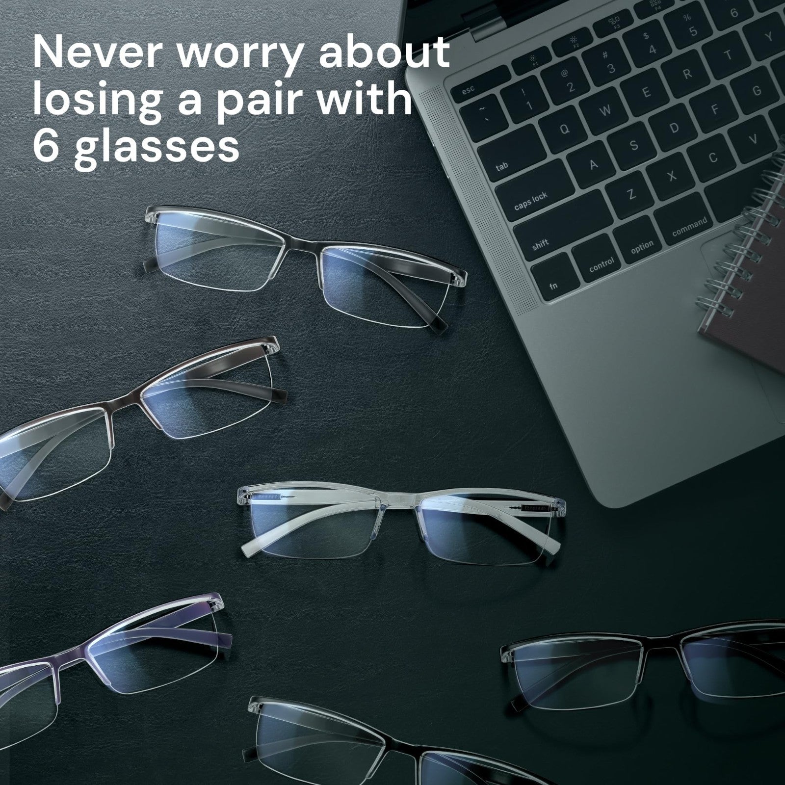Durable Blue Light Blocking Reading Glasses for Men - Comfortable TR90 Frames7