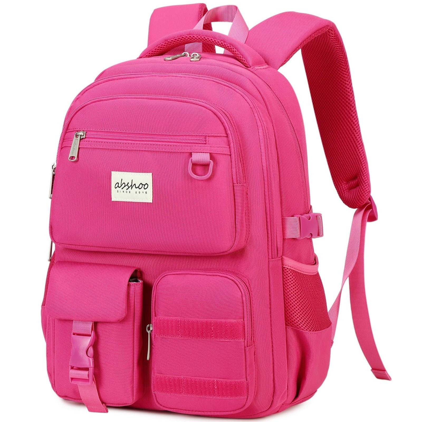Large Heavy Duty School Backpack   Multi Pocket Casual Travel Bookbag for Colleg2