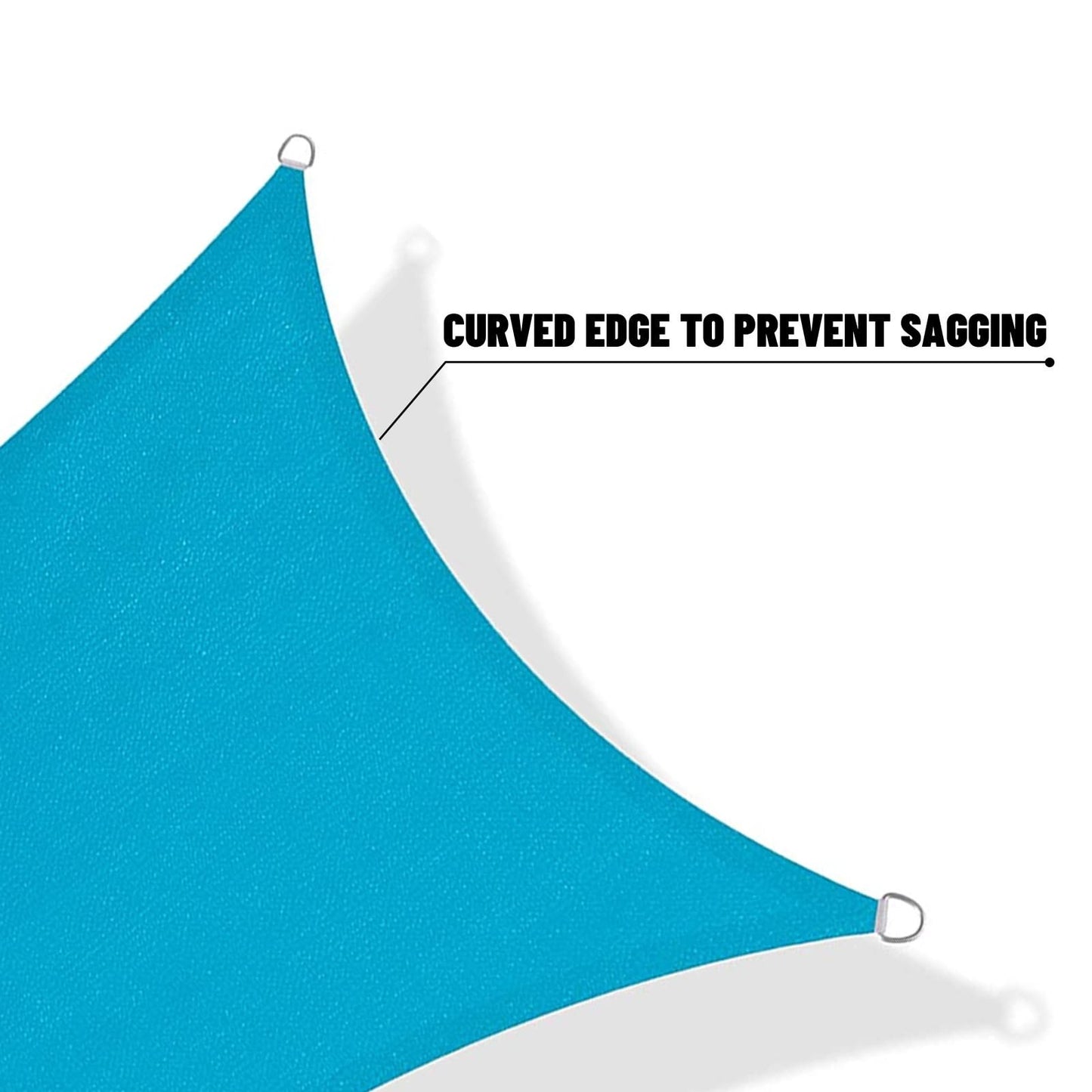 10' x 13' Rectangle Shade Sail Canopy   95% UV Block Outdoor Sun Shade for Patio6