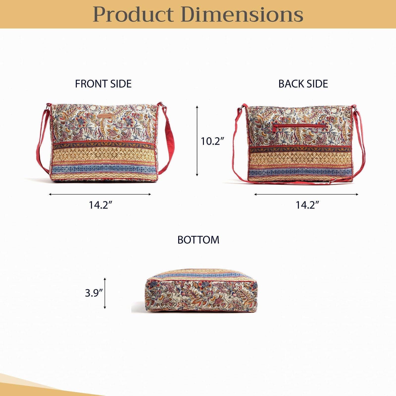 Stylish Cotton Shoulder Bags for Women   Versatile Handbags for Everyday Use5