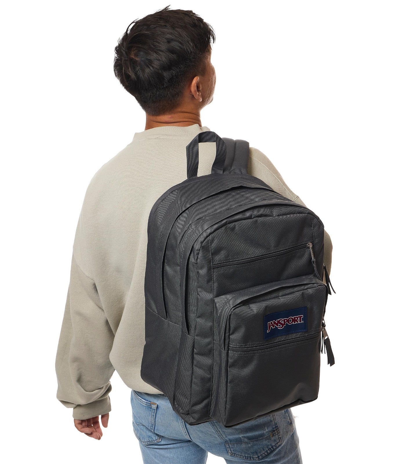 Laptop Backpack for 15" Computer, Ergonomic Straps, 2 Compartments, Haul Handle5