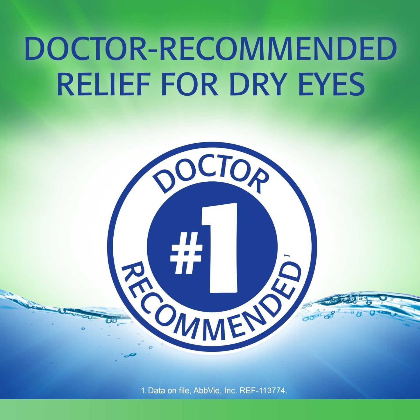 Moisturizing Eye Drops - Liquid Lubricant, 0.51 oz, 4-Pack for Dry Eyes Relief2