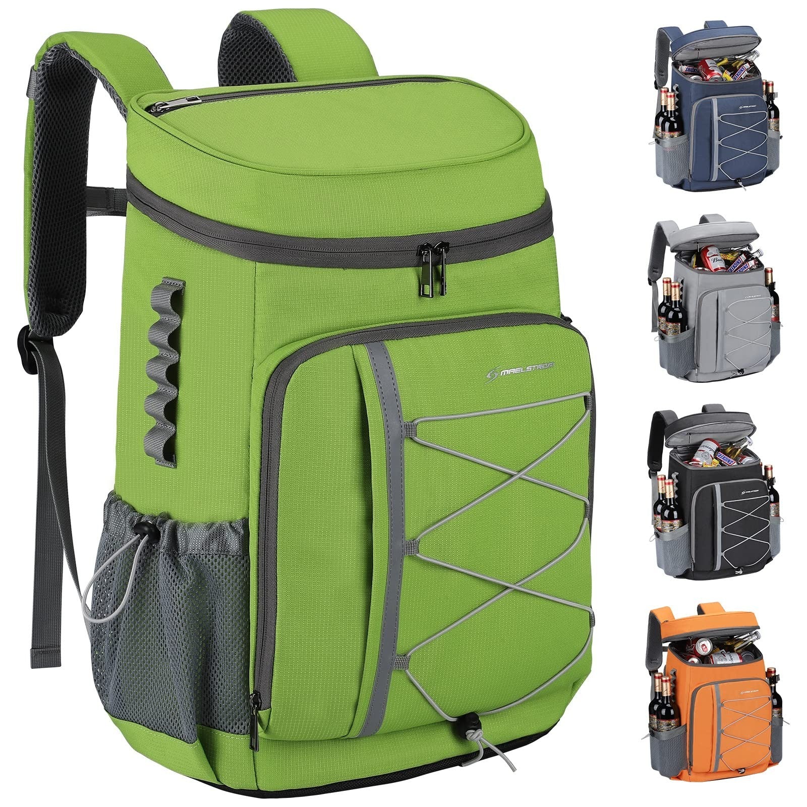 Insulated Soft Cooler Backpack - 35/50 Can Capacity for Camping, Hiking & Beach1