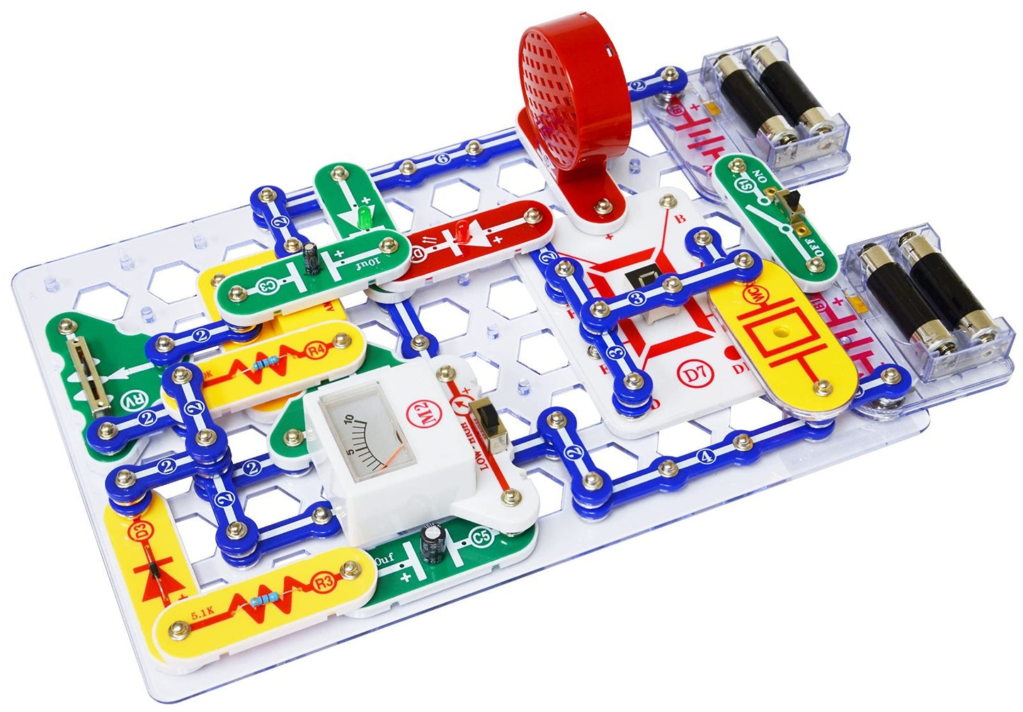 500 in 1 Electronics Exploration Kit   Snap Circuits STEM Learning Toy, Fun Proj3
