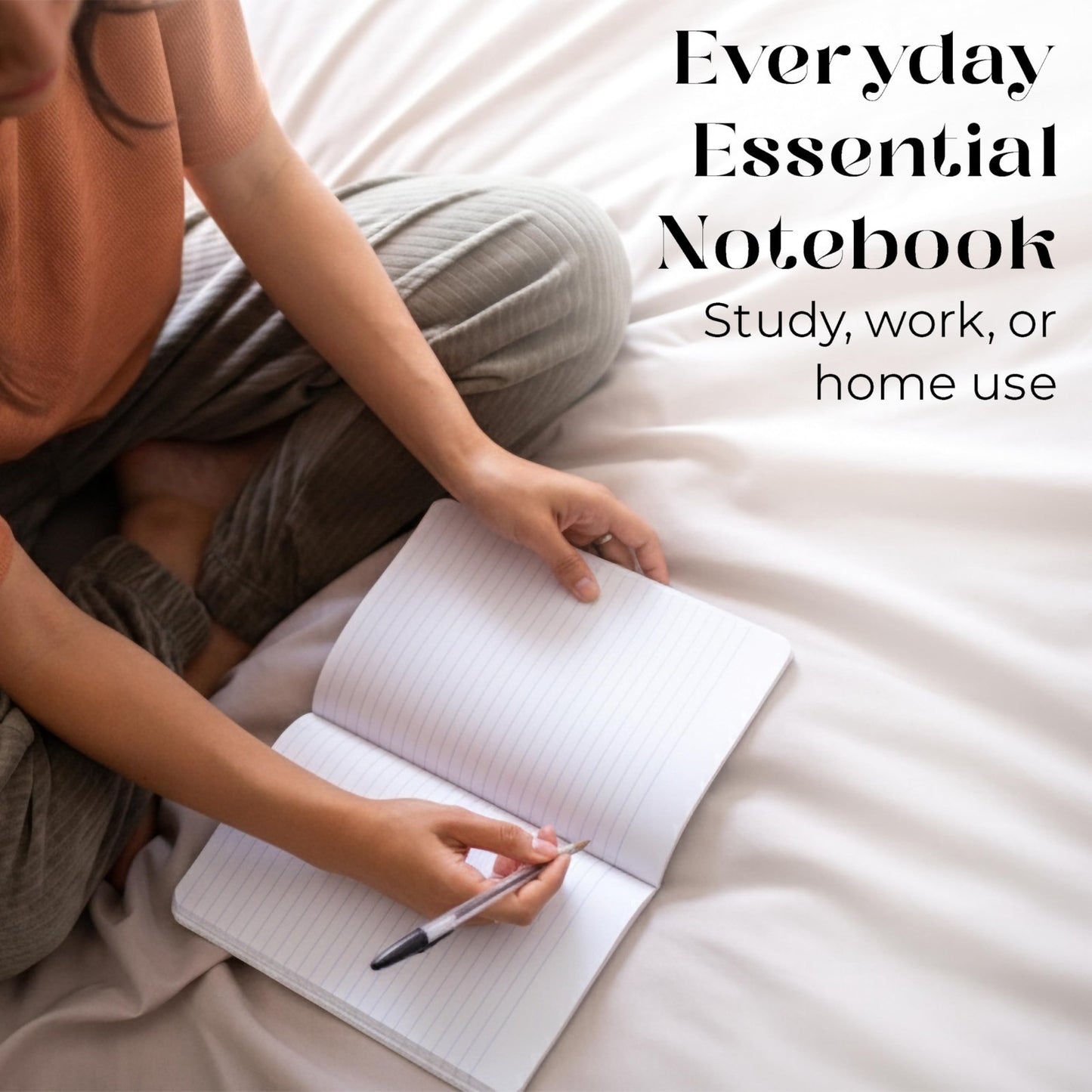 12 Pack Composition Notebooks - Wide Ruled, 100 Sheets Each, Durable Hard Cover,7