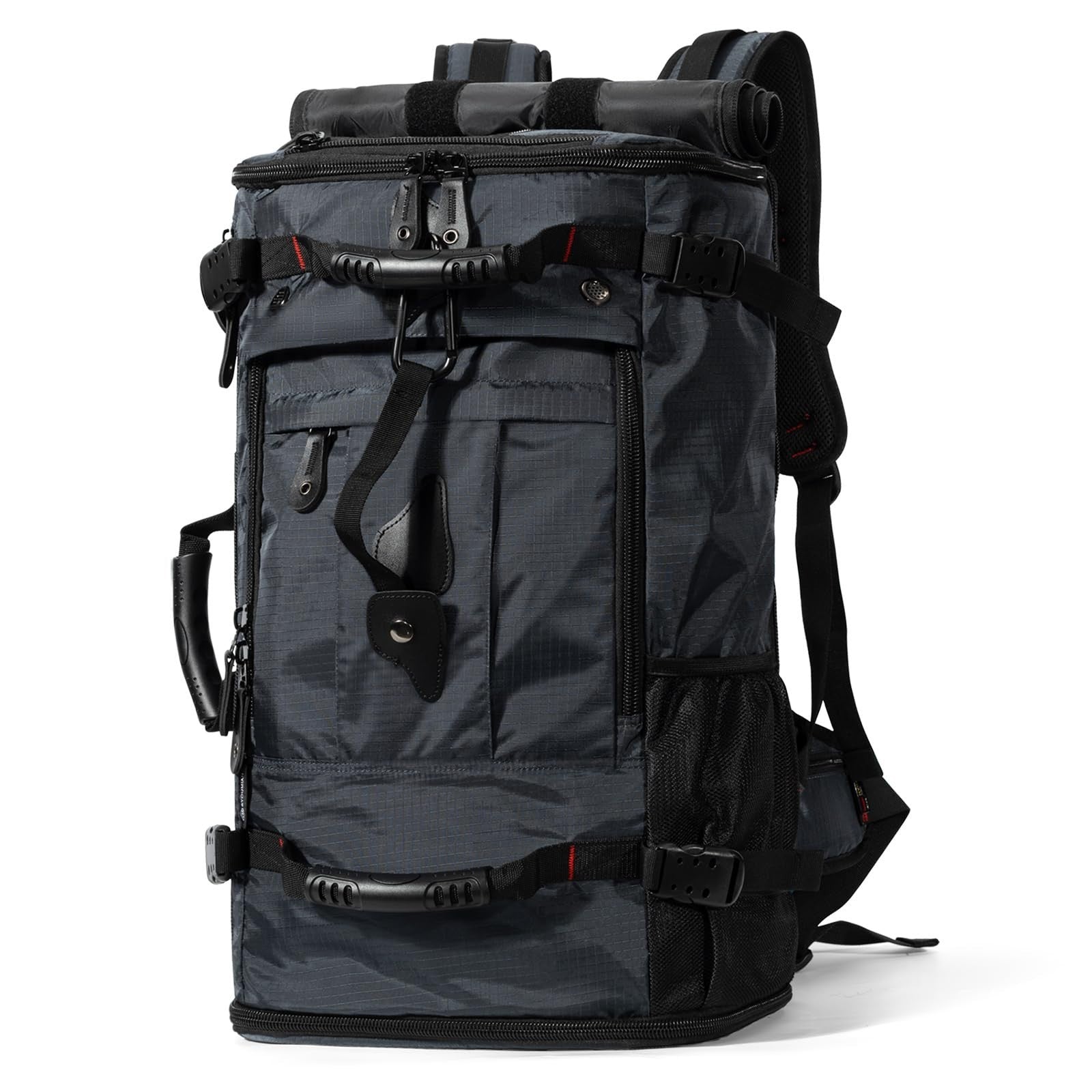 Large Capacity Travel Hiking Sports Backpack Duffle Bag 60L Convertible Laptop B1