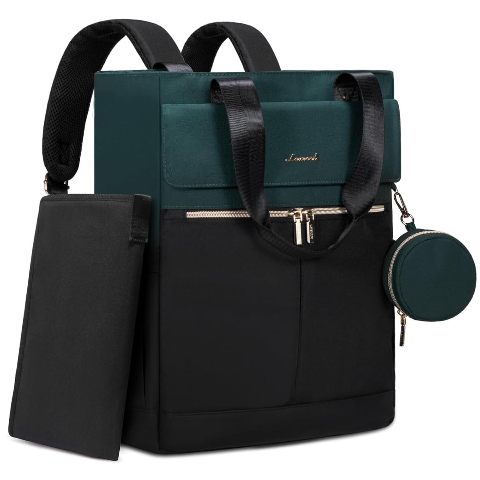 Stylish Diaper Bag Backpack & Tote with Insulated Pockets & Changing Pad1