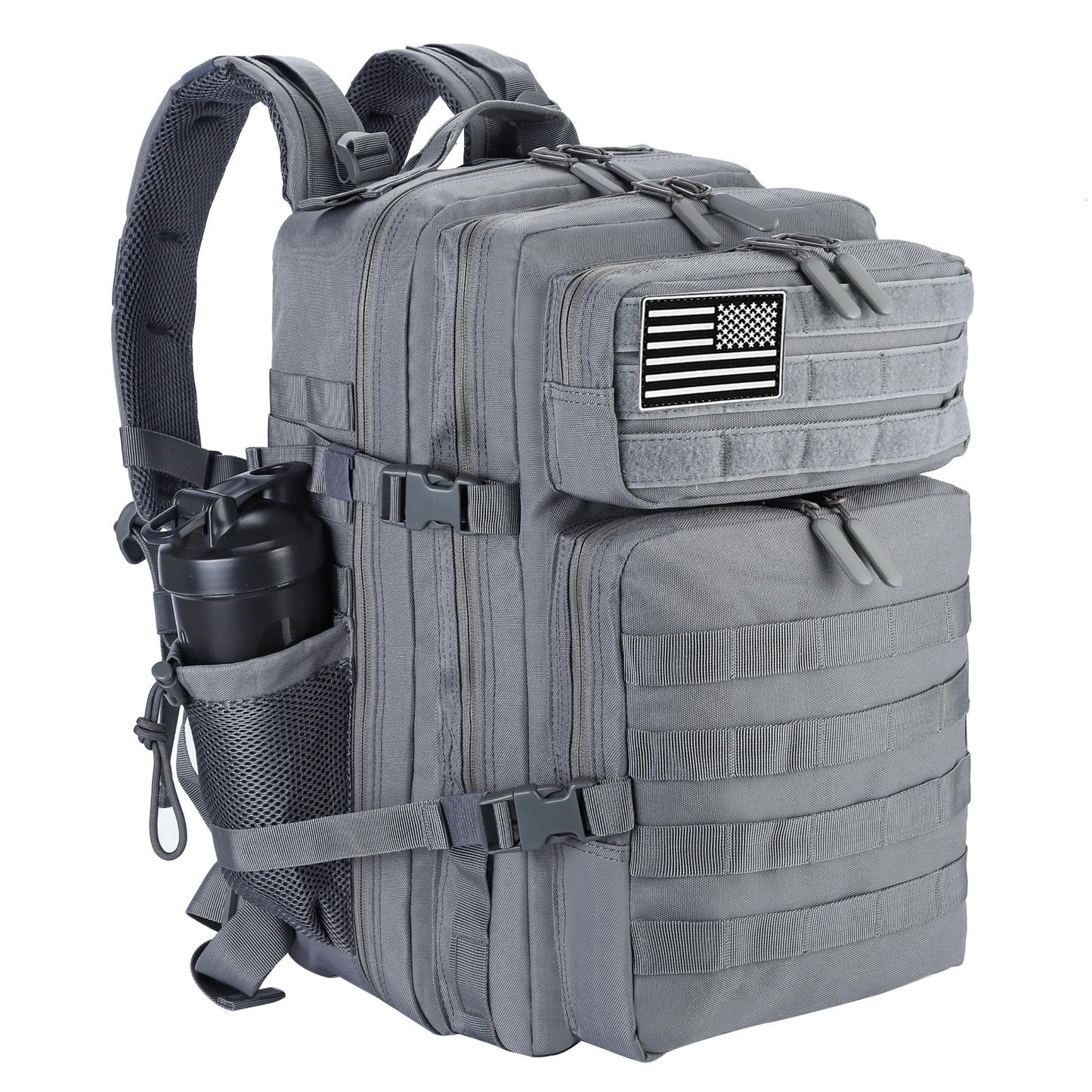 45L Military Tactical Backpack   3 Day Assault Pack Rucksack with Molle System  1