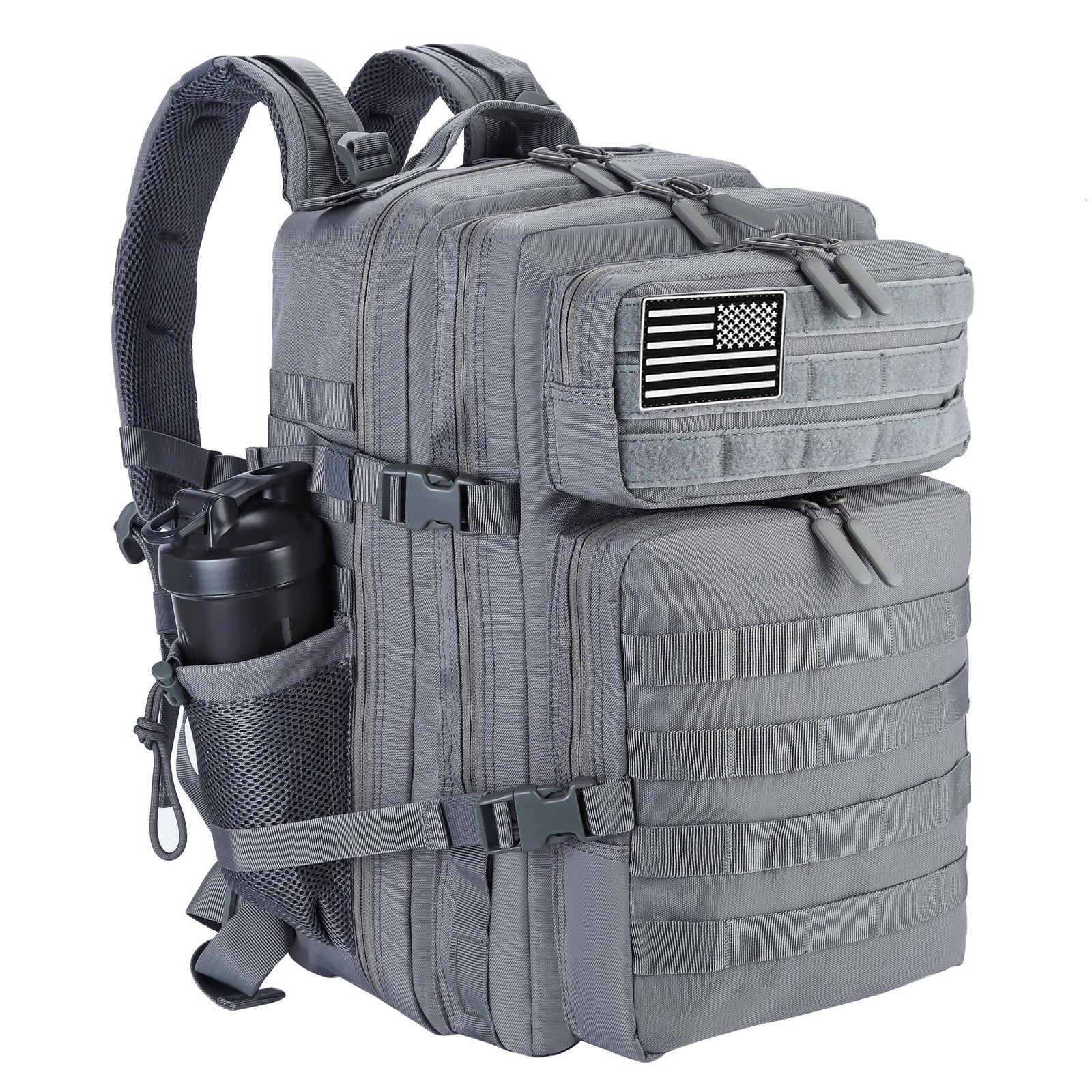45L Military Tactical Backpack   3 Day Assault Pack Rucksack with Molle System  1