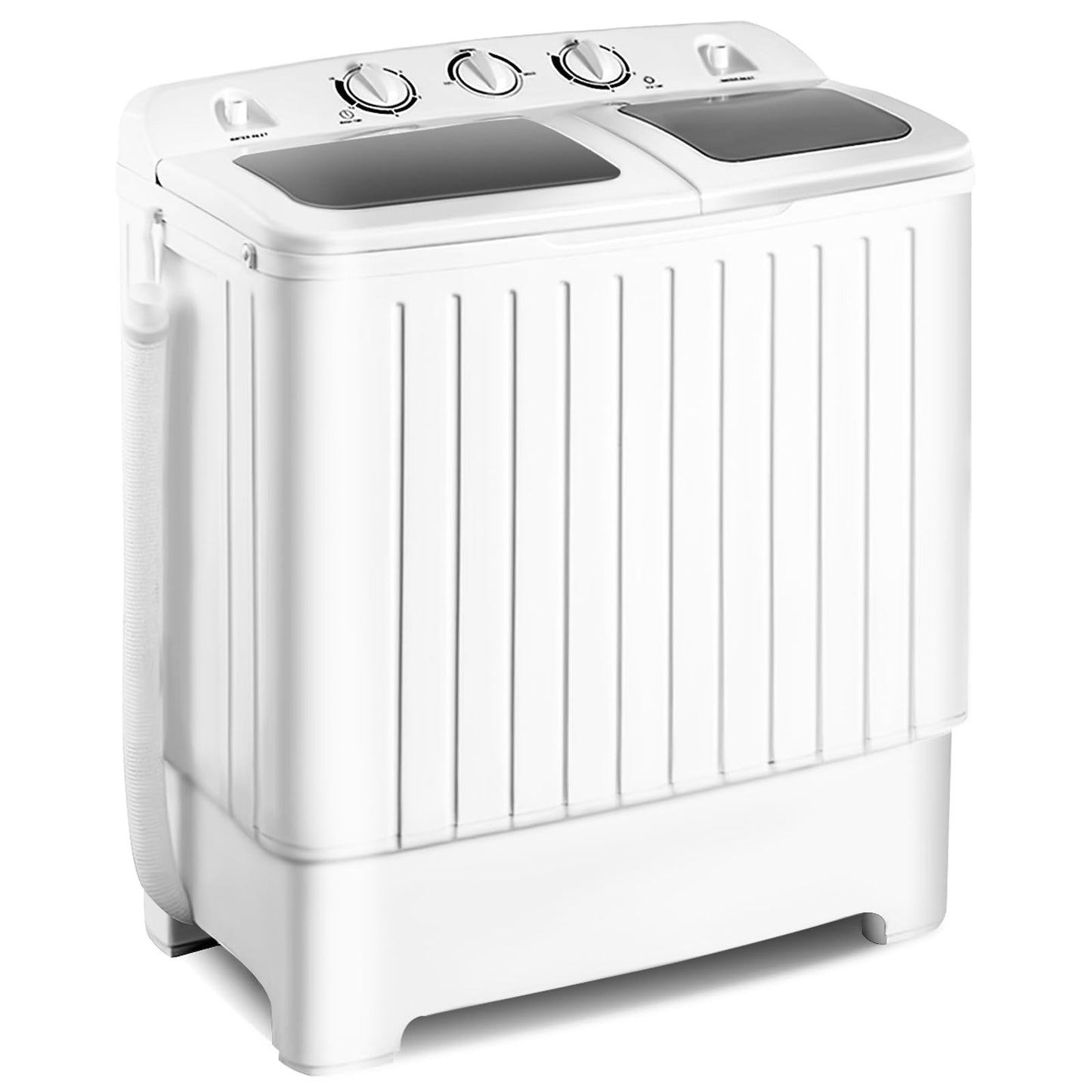 Portable Washing Machine 20lbs Twin Tub Washer & Spinner Combo Mini Compact for1
