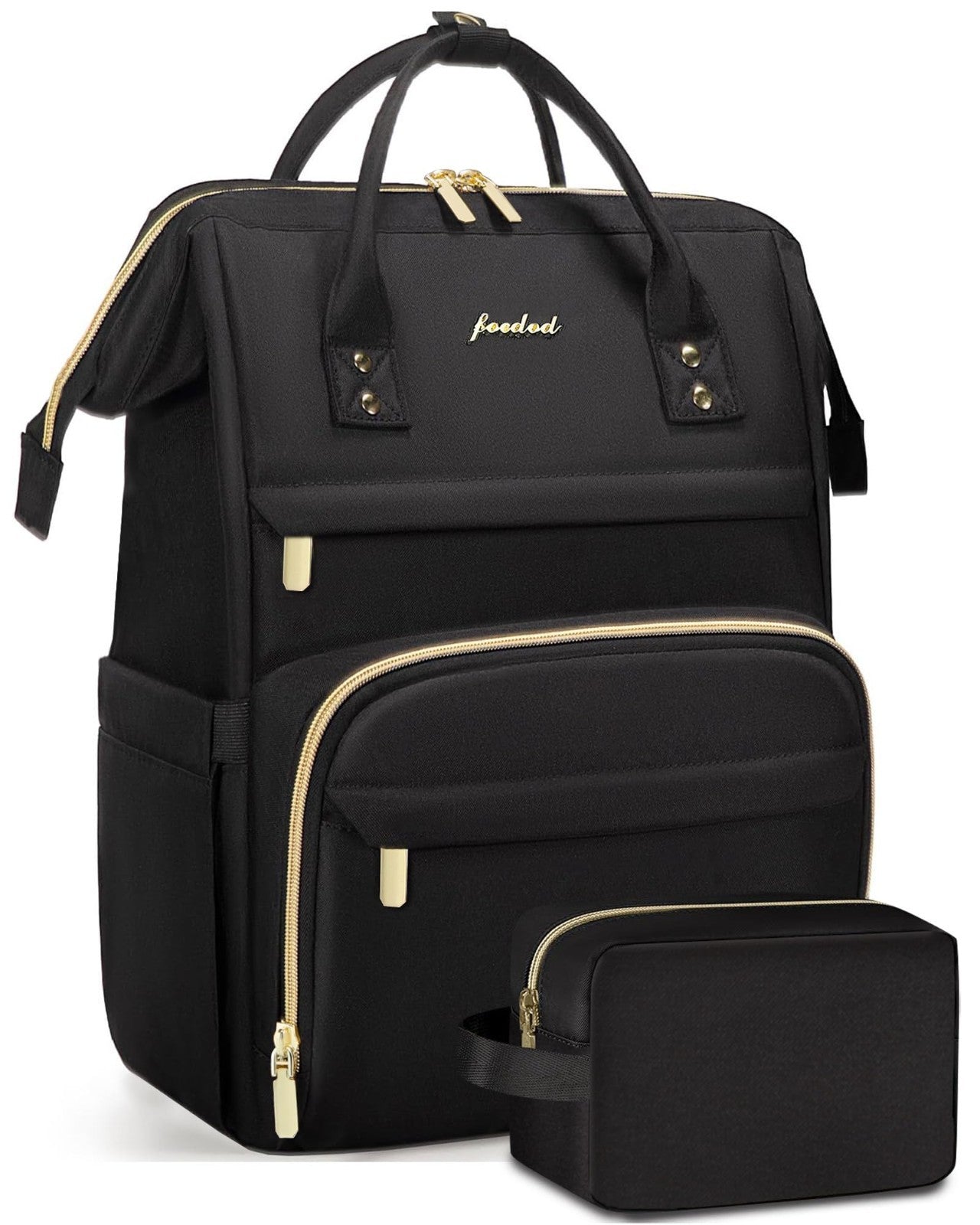 Waterproof 15.6" Laptop Backpack for Women   Business, College, Travel, Casual D1