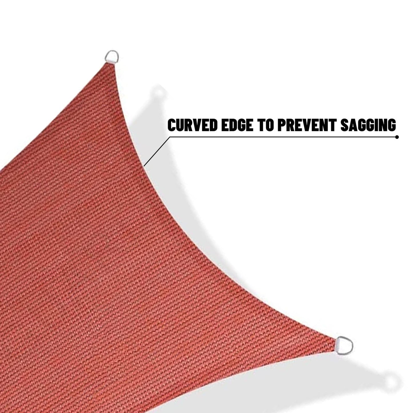 10' x 13' Rectangle Shade Sail Canopy   95% UV Block Outdoor Sun Shade for Patio6