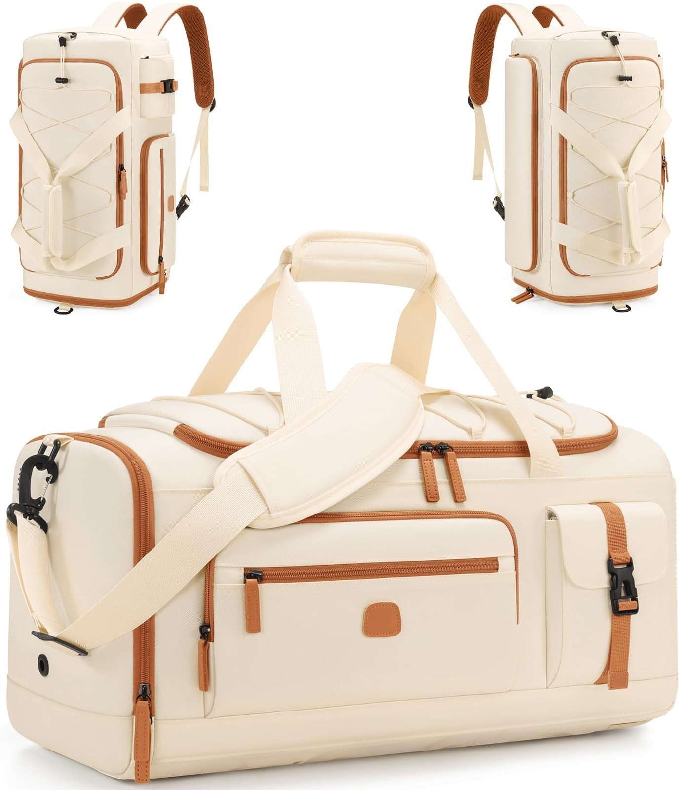Versatile 3-in-1 Gym Bag with Shoe & Laptop Compartment | Anti-Theft Duffle Back1
