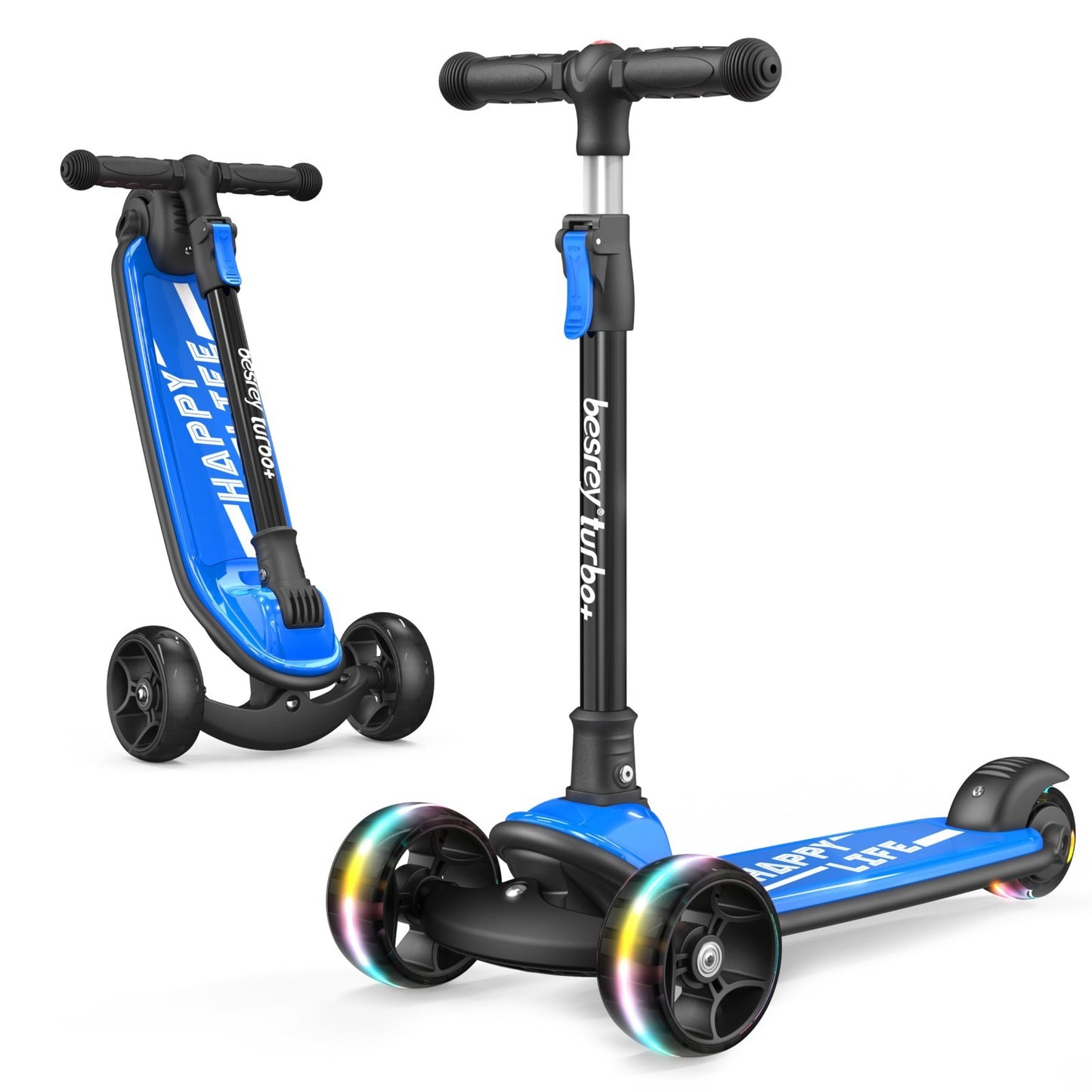 3-Wheel Kids Scooter Ages 3-10, Adjustable Height, Safe & Durable Design1