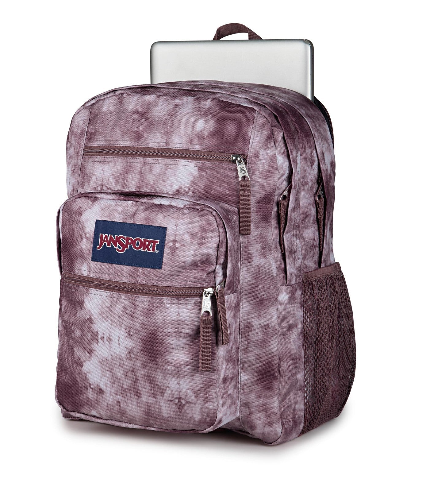 Ergonomic Laptop Backpack with 2 Compartments, 15” Sleeve, Haul Handle   Ice Dye3