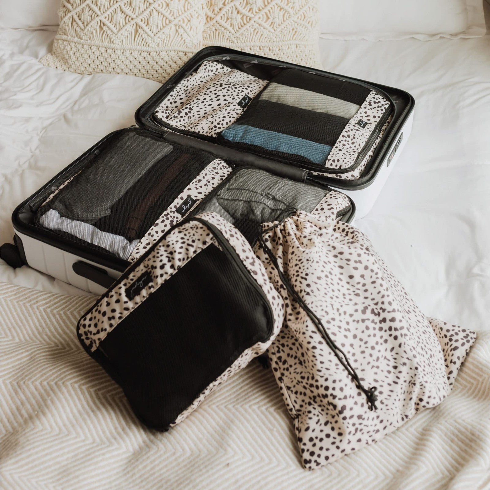6-Piece Packing Cubes Set for Travel - Large Organizer for Suitcase & Luggage5