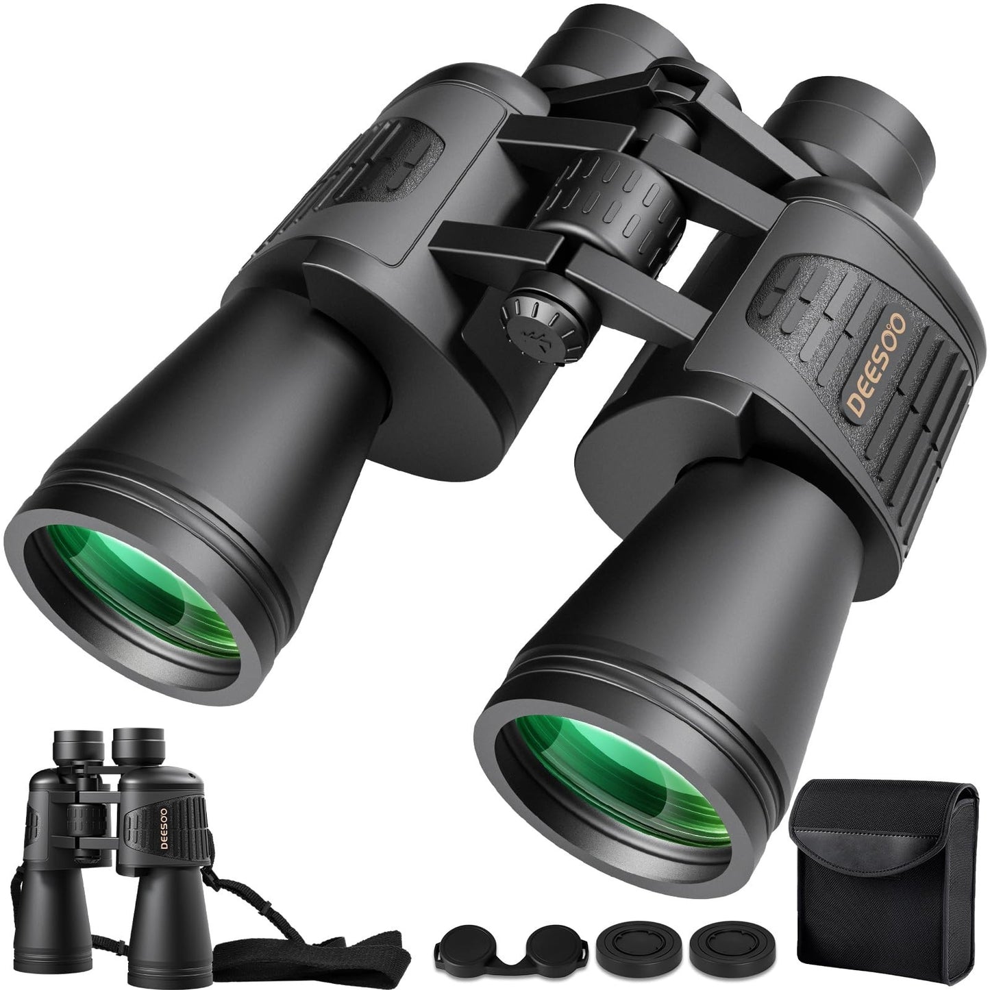 High-Powered 20x52 Binoculars - HD Low Light Vision for Bird Watching, Hunting &1