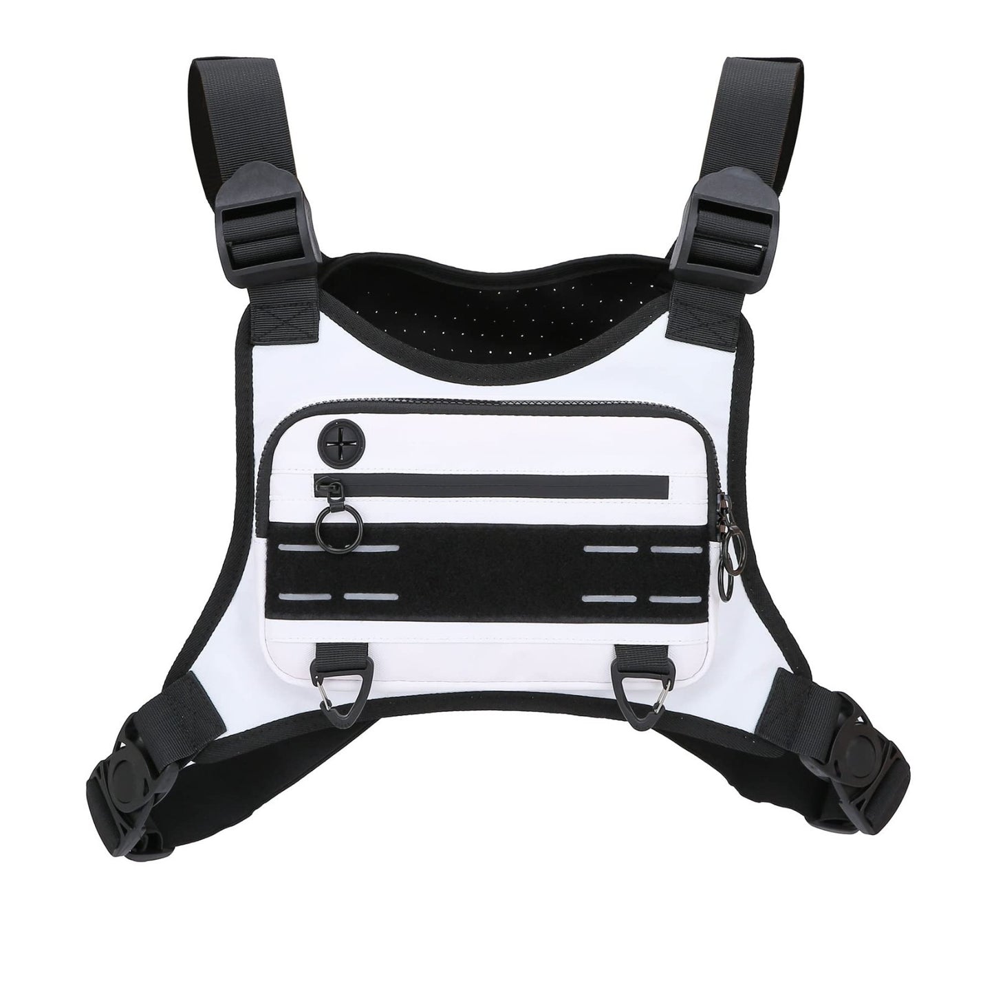 Lightweight Water-Resistant Chest Pack for Men & Women - Running Vest with Phone0
