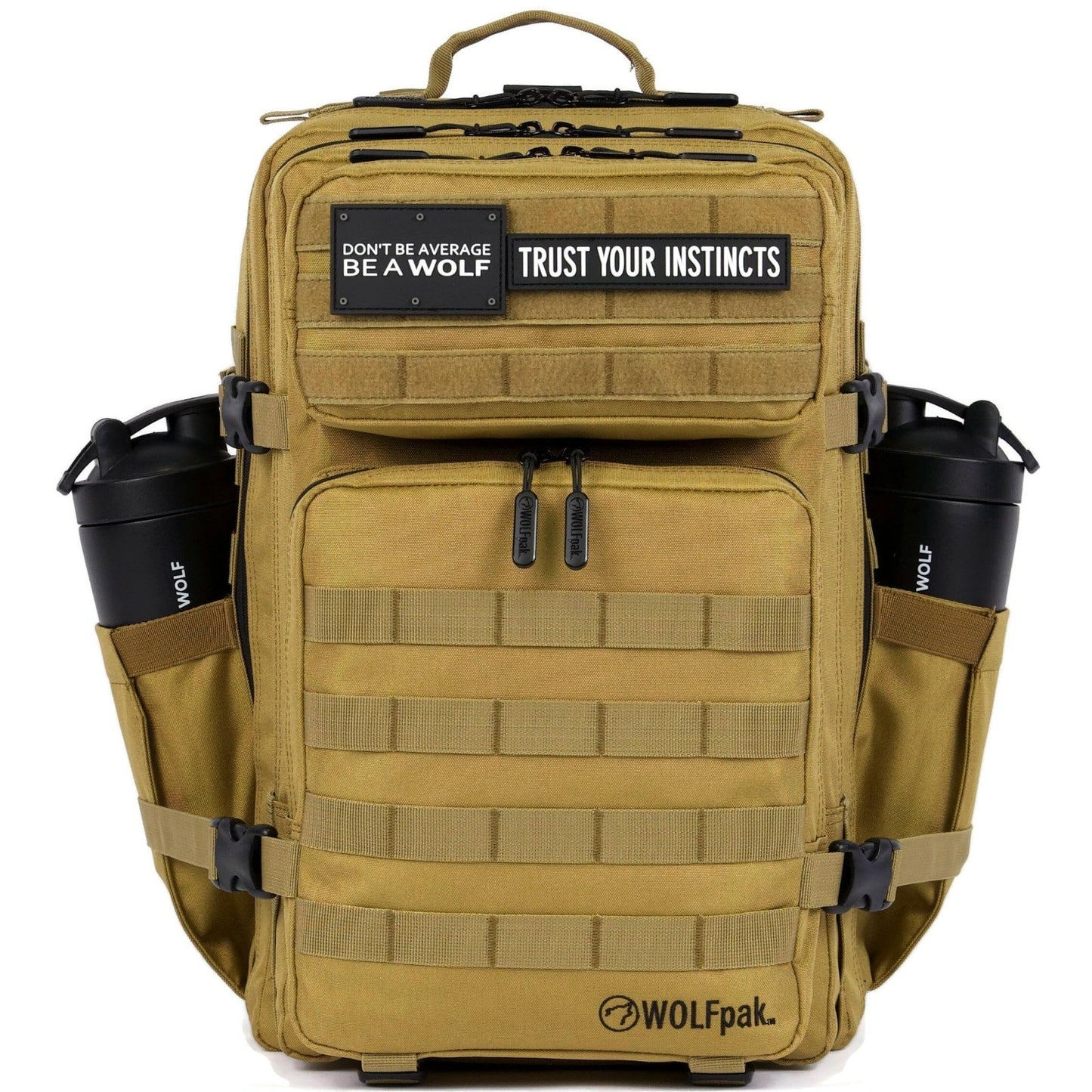 Durable 45L Waterproof Gym Backpack   MOLLE Webbing, Laptop Pocket, 1000D Oxford1