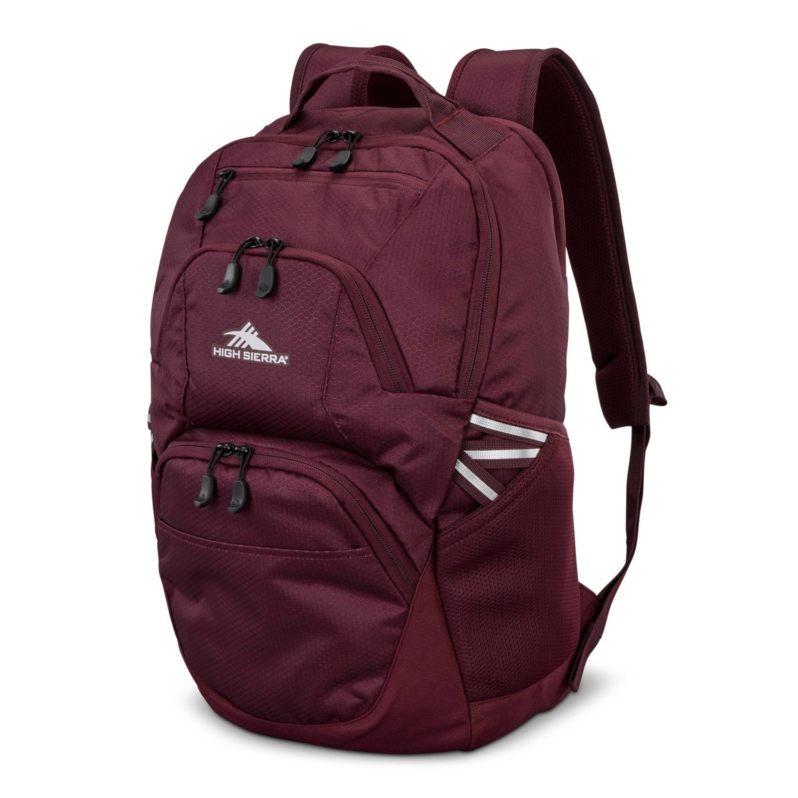Travel Laptop Backpack with Drop Protection, Tablet Sleeve, Bookbag   Maroon1