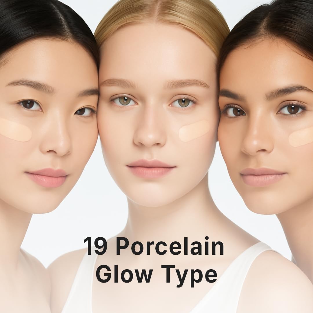 Long Lasting Full Coverage Cushion Foundation - Glass Glow Finish, Korean Makeup8