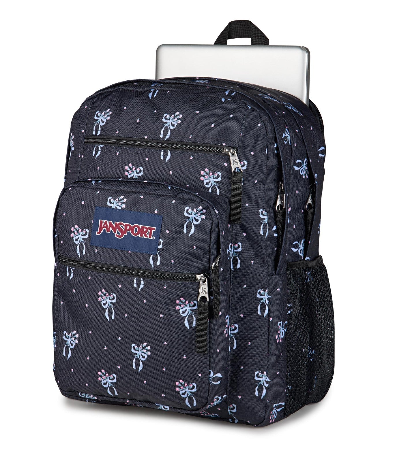 Stylish Laptop Backpack, 2 Compartments, Ergonomic Straps, 15” Sleeve, Haul Hand3