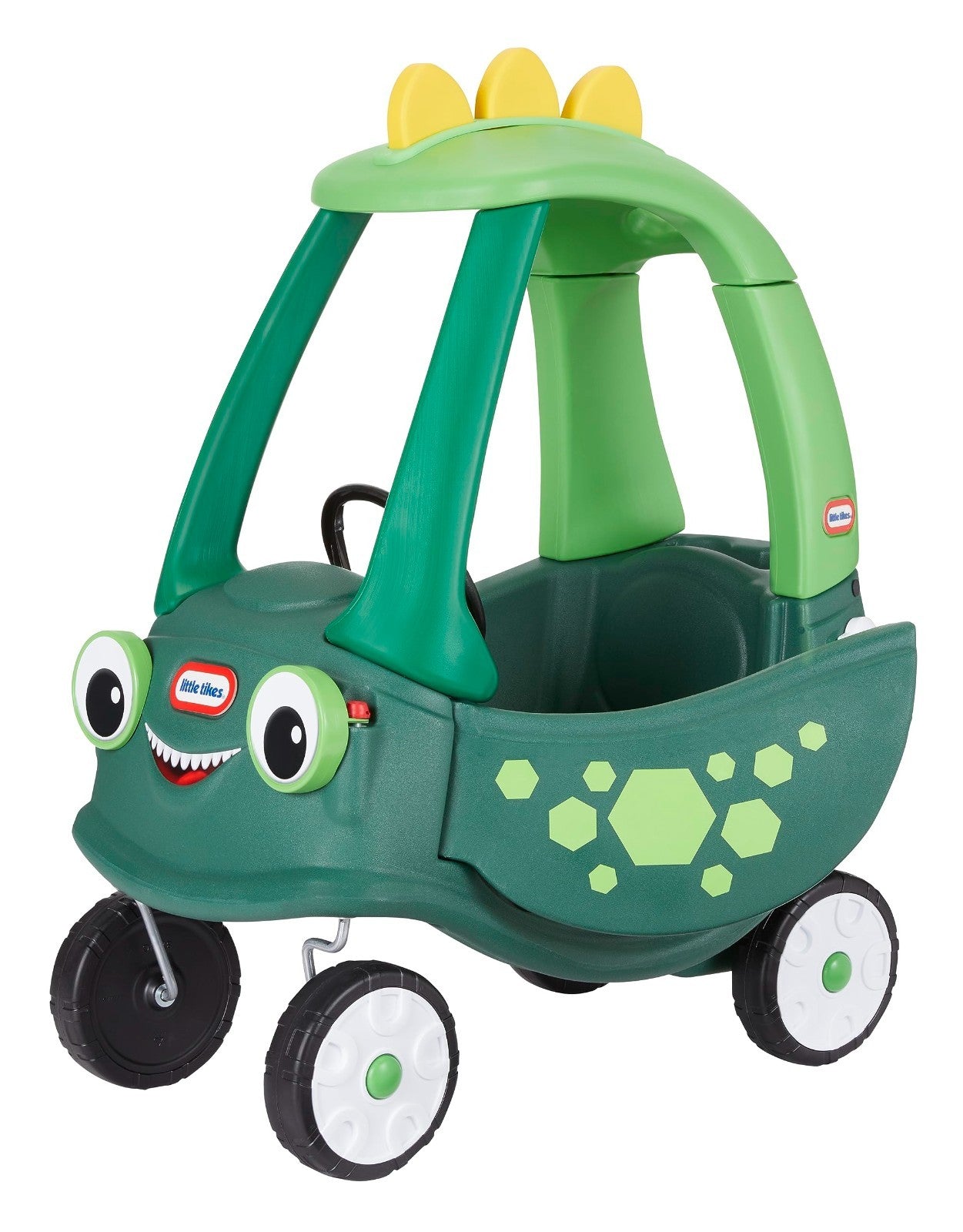 Cozy Coupe Dinosaur Ride-On Toy - Large Green Car for Kids, Outdoor Fun1