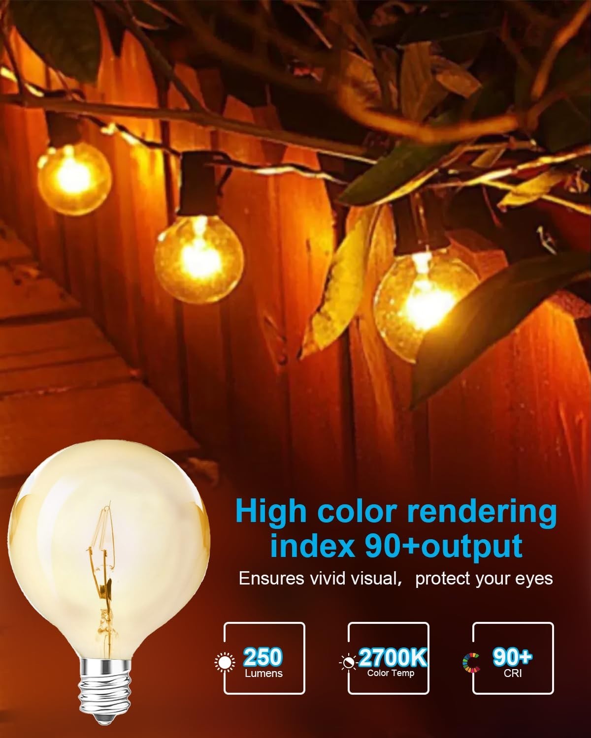 25W Wax Warmer Bulbs   Dimmable E12 Base G16 1/2 Light Bulbs, Warm White, 6 Pack4