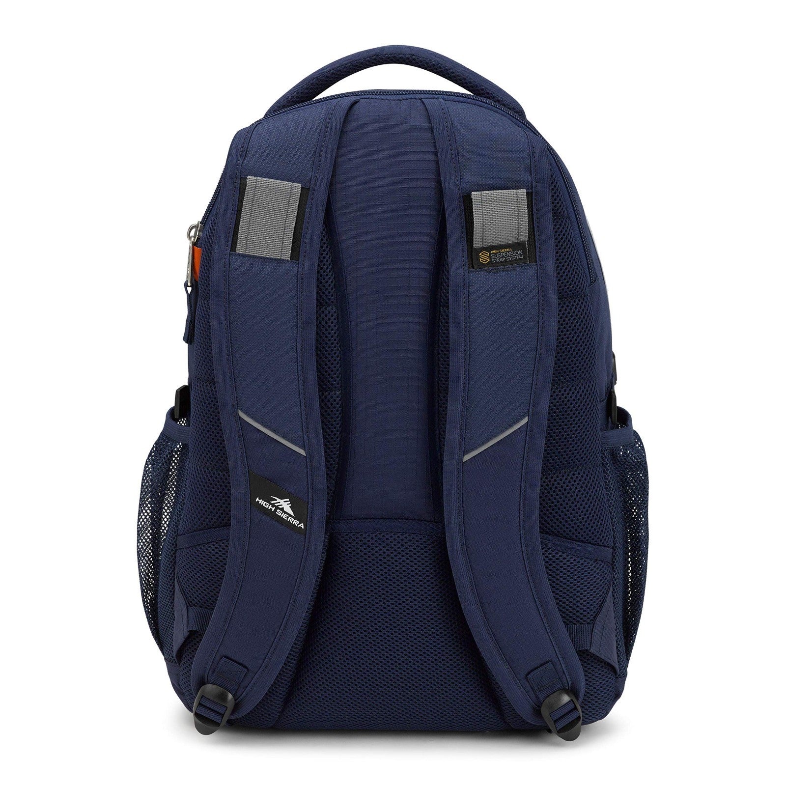 Spacious Laptop Backpack, True Navy, Water Resistant, Multi Compartment Design,3