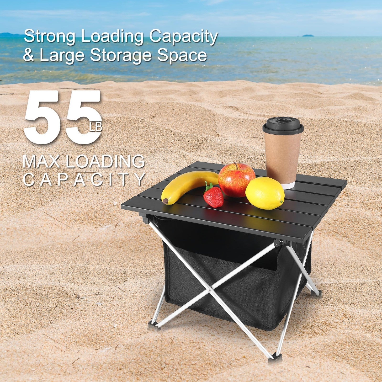 **Optimized eBay Title:**  Ultralight Portable Camping Table with Storage Bag -5