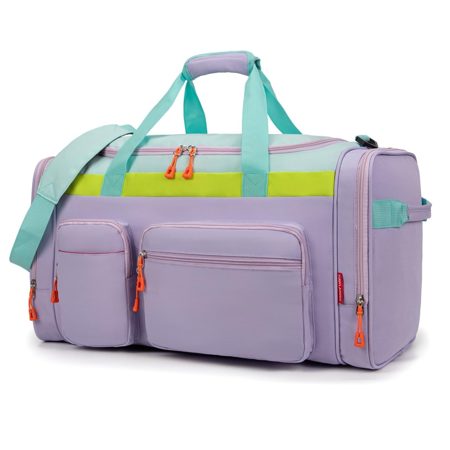 Spacious Kids Duffle Bag for Travel & Weekend Getaways, 22"x12"x12", Durable Pol2