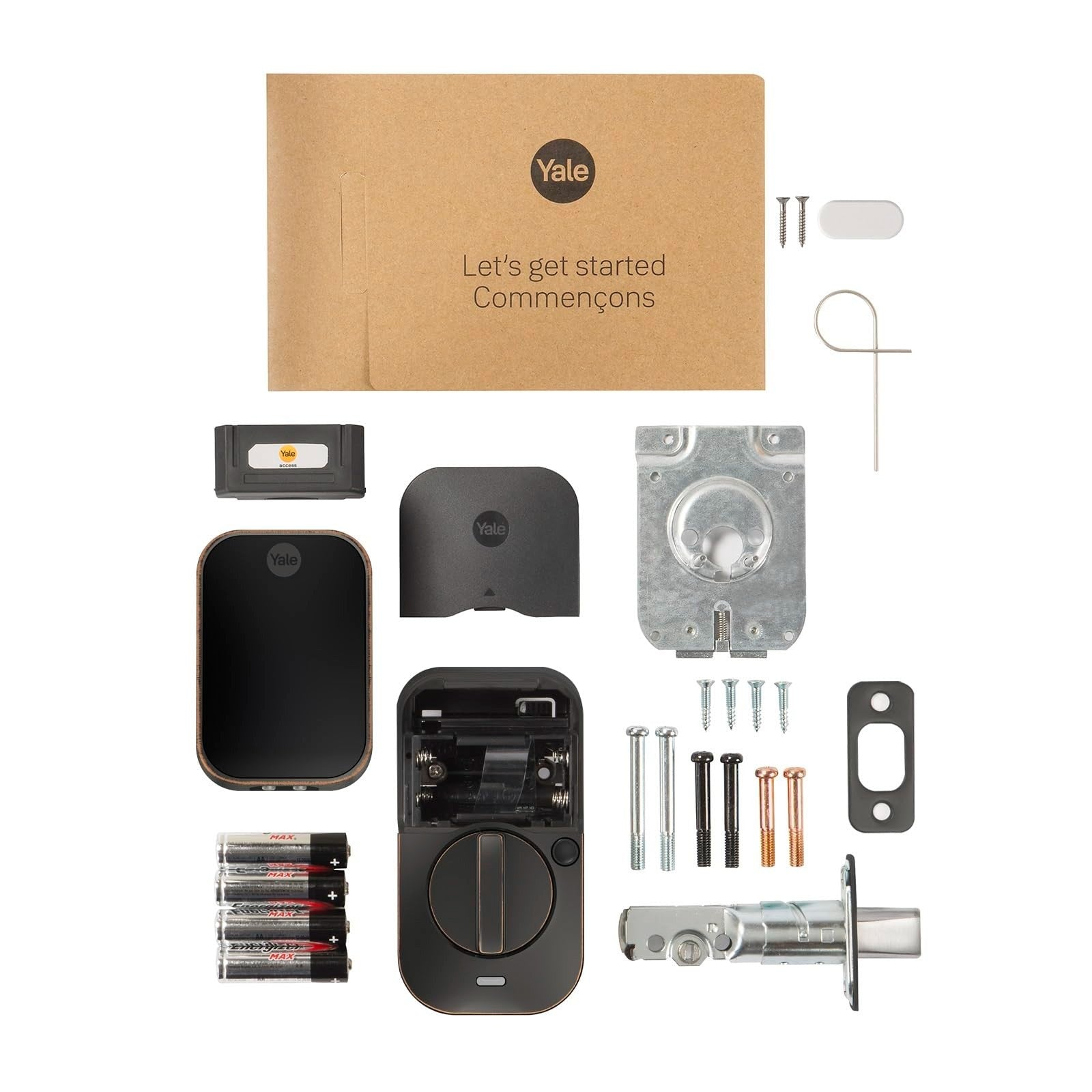 Smart Deadbolt Lock with Wi Fi, Touch Keypad, Oil Rubbed Bronze Finish8