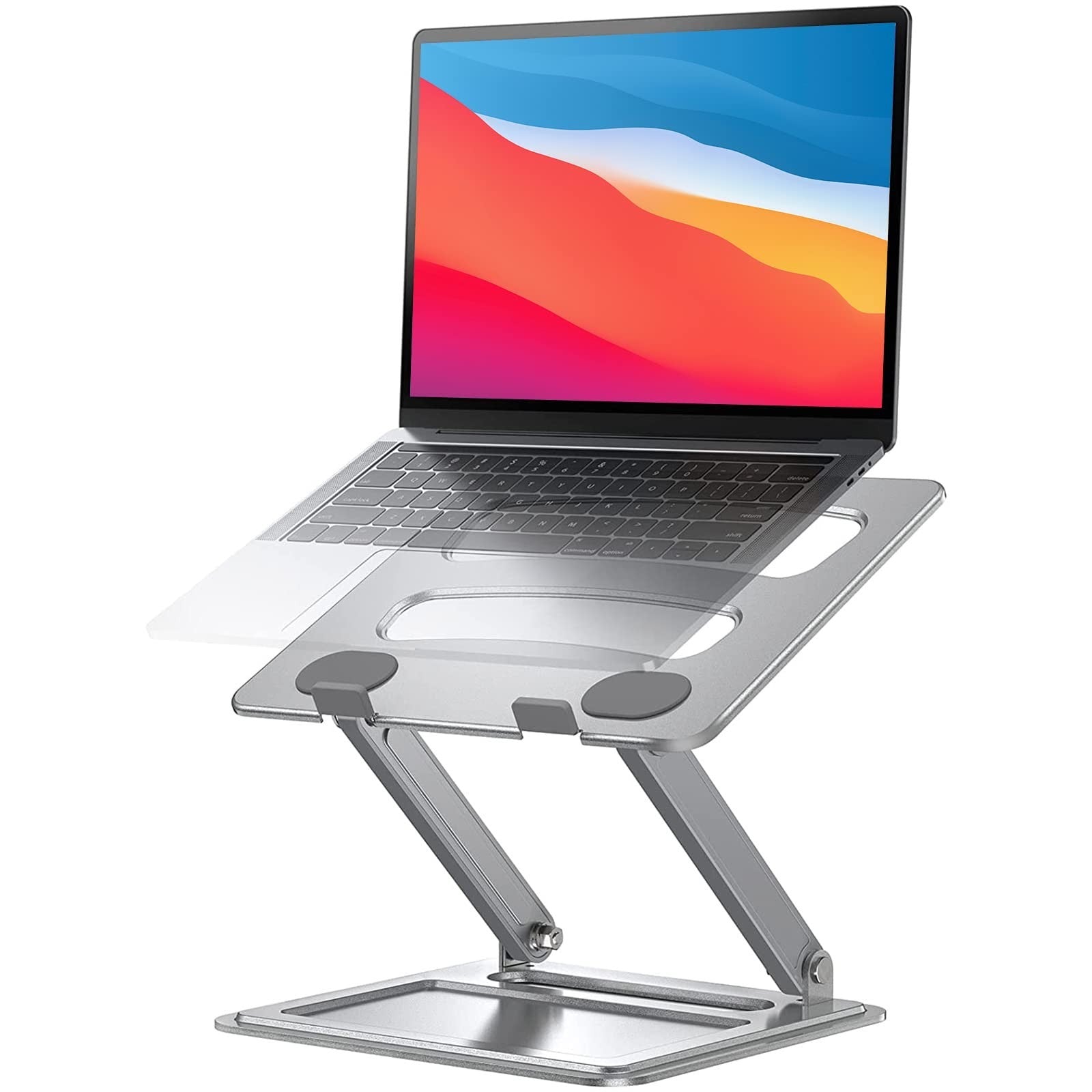Adjustable Portable Laptop Stand for 17.3" Laptops, Ergonomic Design, Heat Dissi1